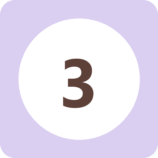 three 单词图