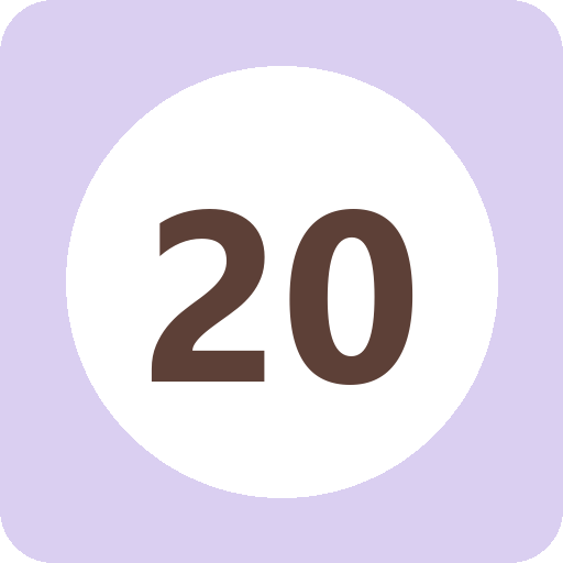 twenty 单词图