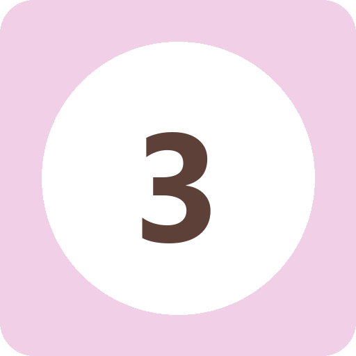 three 单词图