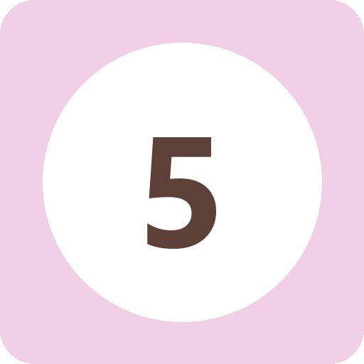 five 单词图