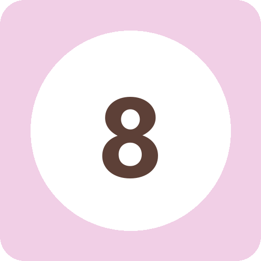 eight 单词图