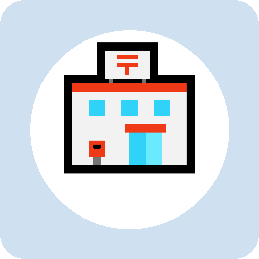post office 单词图